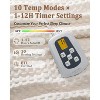 TackView Wireless Heated Blanket,LCD Controller, 6 Heat Settings , Auto Off, UL&ETL Certified - 3 of 4