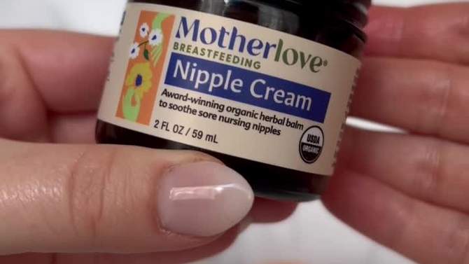 Motherlove Organic Nipple Cream - 1oz, 2 of 9, play video