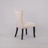 NicBex Modern T-Strap Velvet Dining Chairs Set of 2 with Backstitching Nailhead Trim,Thick Upholstered Kitchen Chairs,Living Room Chairs - 4 of 4