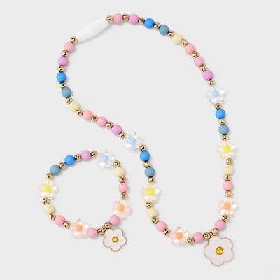 Toddler Girls&#39; Daisy Bracelet and Necklace Set - Cat &#38; Jack&#8482;