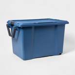 Extra Large Wheeled Latching Storage Tote - Brightroom™