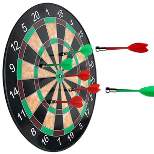 Insten Magnetic Dart Board Game with 6 Darts, Toy Gifts for Children and Kids, 11.5 in