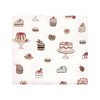 Hudson Baby Infant Girl Cotton Flannel Receiving Blankets Bundle, Sweet Bakery, One Size - 3 of 4