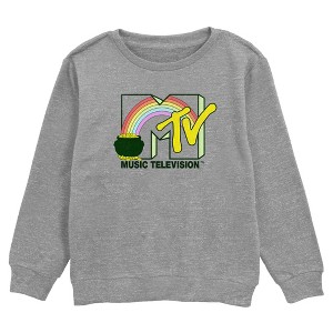 Boy's MTV St. Patrick's Day Pot of Gold Logo Sweatshirt - 1 of 3