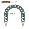 Unique Bargains Acrylic Fashion Flat Portable Handbag Replacement Strap - 2 of 4