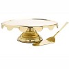 Classic Touch Gold Cake Stand with Server - 3 of 3