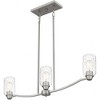 Quoizel Lighting Acacia 3 - Light Chandelier in  Brushed Nickel - 4 of 4
