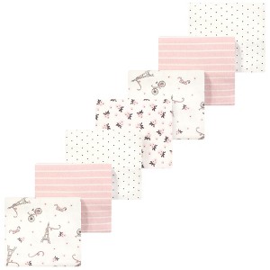 Luvable Friends Little Treasure Flannel Receiving Blankets 7pk - 1 of 1