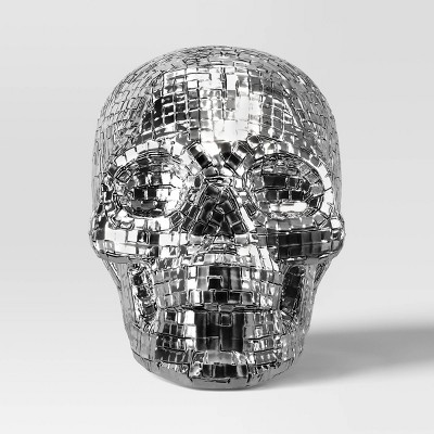 Disco Skull Figurine - Hyde and EEK! Boutique™ Silver