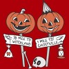 Junior's Design By Humans Halloween Pathways By runcatrun T-Shirt - 2 of 3