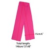 Allegra K Women's Skinny Silky Solid Color Long Scarves Waistband Neck Wraps 1 Pc - 3 of 4