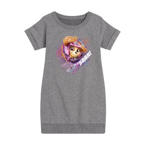 - Paw Patrol - Skye Soar Graphic Short Sleeve Fleece Dress - 1 of 4