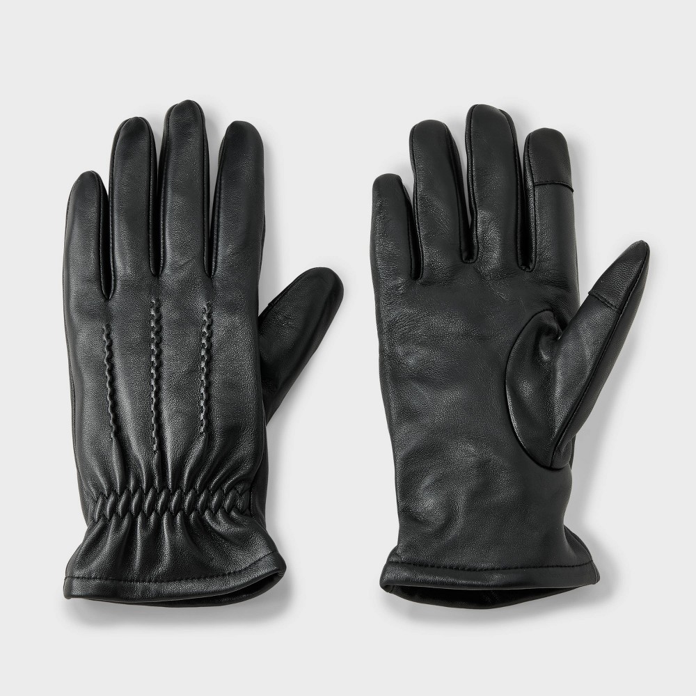 Men's Thinsulate Dress Gloves - Goodfellow & Co™ Black L/XL