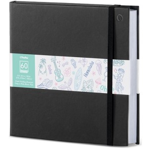 Ohuhu 8.3"x8.3" Double-Sided Marker Pad Bleedproof - 90 lb/150 gsm Drawing Paper - 60 Sheets/120 Pages - Hardcover Sketching Book for Alcohol Markers - 1 of 4