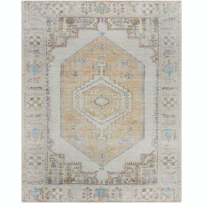 Mark & Day West Grove 7'10"x10'2" Rectangle Washable Woven Indoor Area Rugs Gray: Stain-Resistant, Geometric Pattern