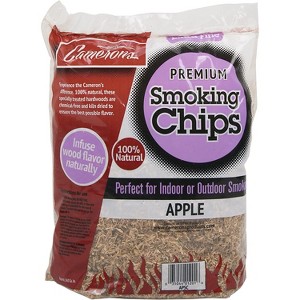 Camerons Smoking Chips (Apple) ~ 2 Pound Bag  260 cu. in. - Barbecue Chips- Kiln Dried  Natural Extra Fine Wood Smoker Sawdust Shavings - 1 of 4