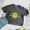 Simply Sage Market S.W.Smiley Don't Kill My Vibe Smiley Face Boxy Crop Top - 3 of 4
