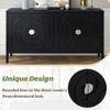 LOVMOR 47/60inch Sideboard Storage Buffet Cabinet Coffee Bar Cabinets for Living Room, Kitchen, Hallway - 4 of 4