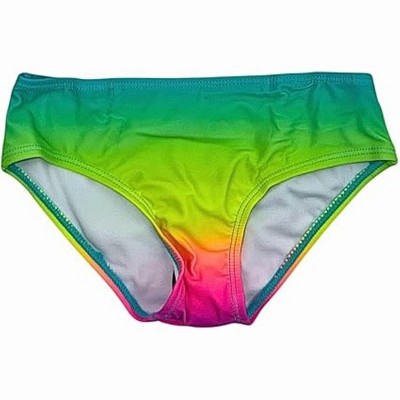 GO COCO Little Girls’ 2-Piece Sequin Tankini Swimsuit Set, Unicorn/Multi, 6X — фото 4