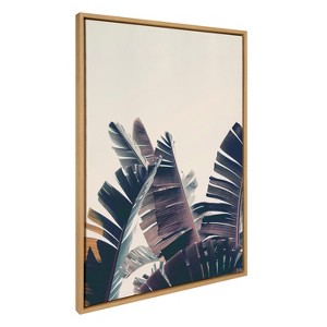 Kate & Laurel All Things Decor 28"x38" Sylvie Fahrenheit Wall Art by Alicia Bock Natural: Transitional Style, Framed Canvas - 1 of 4