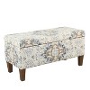 Large Textured Storage Bench - HomePop - 2 of 4