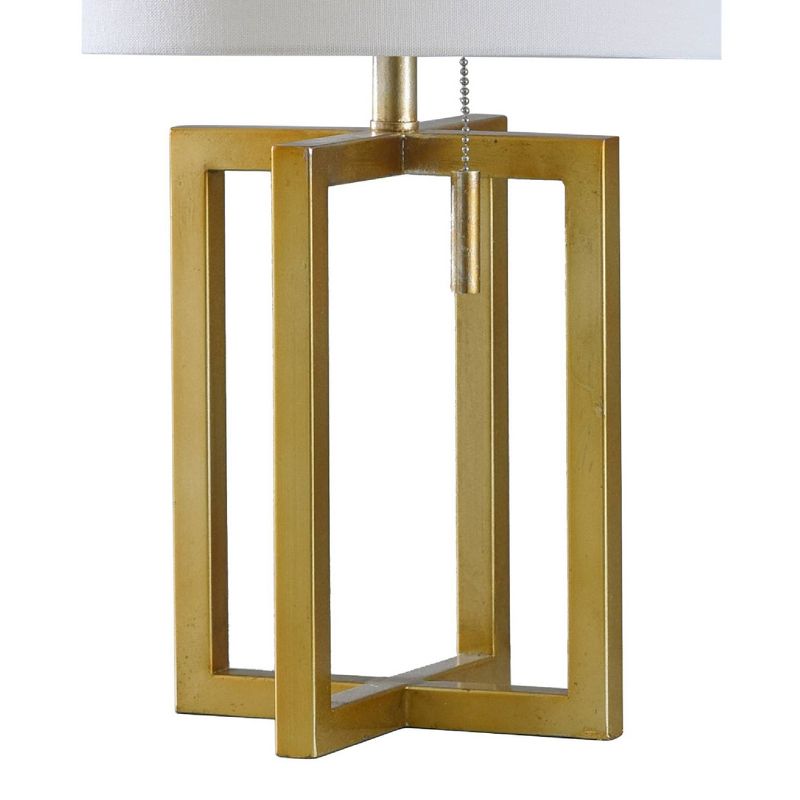 Marilou Table Lamp Gold Brussels Off-White - StyleCraft, 5 of 7