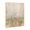 Stupell Industries Distressed Abstract Paint Strokes Beige Grey Horizon Circles Canvas Art, 30" x 40" - 2 of 4