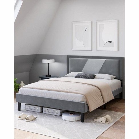 Queen platform bed target online