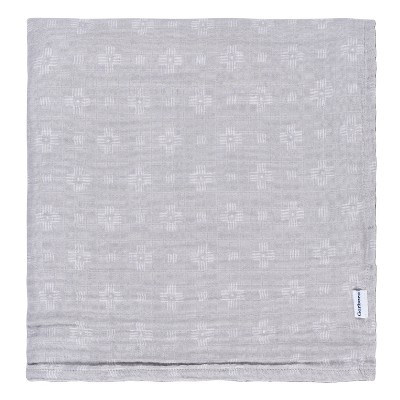 Gerber Baby Unisex Animal and Geo Muslin Blankets, 2-Pack