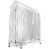 Sorbus Transparent  Garnent Rack for Dresses, Suits & More - 3 of 4