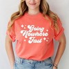 Simply Sage Market Women's Going Nowhere Fast Short Sleeve Garment Dyed Tee - 2 of 4