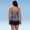 Trimshaper Women's Hank Handkerchief Tankini Swimsuit Top - 3 of 3