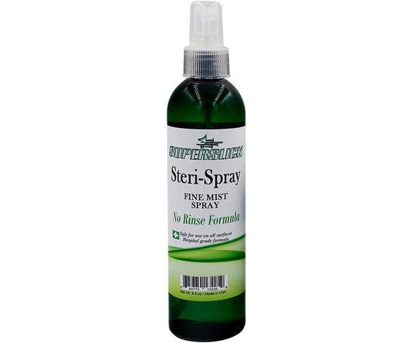 Superslick Sterilizer Spray with Fine Mist Sprayer 8 oz.