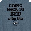 Women's - Instant Message - Going Back To Bed After This Graphic Racerback Tank - 2 of 4