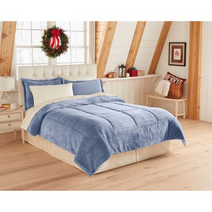 BrylaneHome BH Studio Microfleece Comforter - 1 of 4