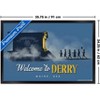 Trends International IT: Welcome to Derry (2025) - Pennywise Wagon Framed Wall Poster Prints - 3 of 4