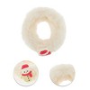 Unique Bargains Christmas Hair Hair Ties Plush Snowman for Christmas Beige 1 Pc - 3 of 4