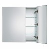 Fine Fixtures Bathroom Medicine Cabinet - Single Door, Recessed/Surface Mount - Right/Left Hinged - Mirrored Interior - 4 of 4