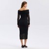Women's Off the Shoulder Lace Midi Dress - A New Day™ - 2 of 3