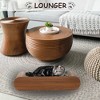Gulches Cat Scratcher, Cardboard Lounge Bed, Bone Shape Design, Recyclable Corrugated Scratching Pad, Stable Furniture Protector, Reversible, Wood - 2 of 4