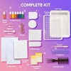 Joyfy Marbling Paint Kit for Kids, Fun Water Marble Paint Art Kit for Girls & Boys 6 to 12, Arts and Crafts, Ideal Birthday Gift and Activity Toys - 2 of 4