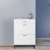 KTMBDW Shoe Cabinet with Drawers, Hidden Wood Shoe Cabinet,Freestanding Shoe Storage Cabinet for Entryway Hallway - 4 of 4