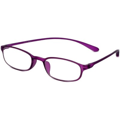 Calabria 718 Flexie Reading Glasses | Unisex Readers | Lightweight & Flexible | Patented Design | Ebony Black +1.50