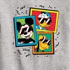 Boys' - Disney - Mickey Friends Sunglasses Graphic Long Sleeve Fleece Sweatshirt - 2 of 4