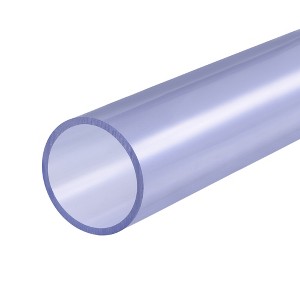 Unique Bargains PVC Fish Tank Water Plumb Craft Cable Sleeve Rigid Pipe 12" - 1 of 4