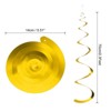 Unique Bargains Party PVC Spiral Design Hanging Swirls Decoration 18 Pcs - 2 of 4