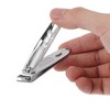 Unique Bargains Water Drip Nail Clippers 3.46"x0.59" Silver Tone 1 Pc - 2 of 4