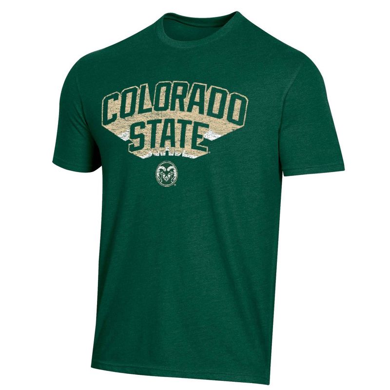 NCAA Colorado State Rams Men&#39;s Biblend T-Shirt, 1 of 4