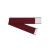 Kate Aurora Country Farmhouse Living Solid Colored Semi Sheer Single Door Curtain Panel With Tieback - 3 of 4