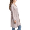 Hello Mello Women’s Cuddleblend Lounge Open Front Cardigan - 2 of 3